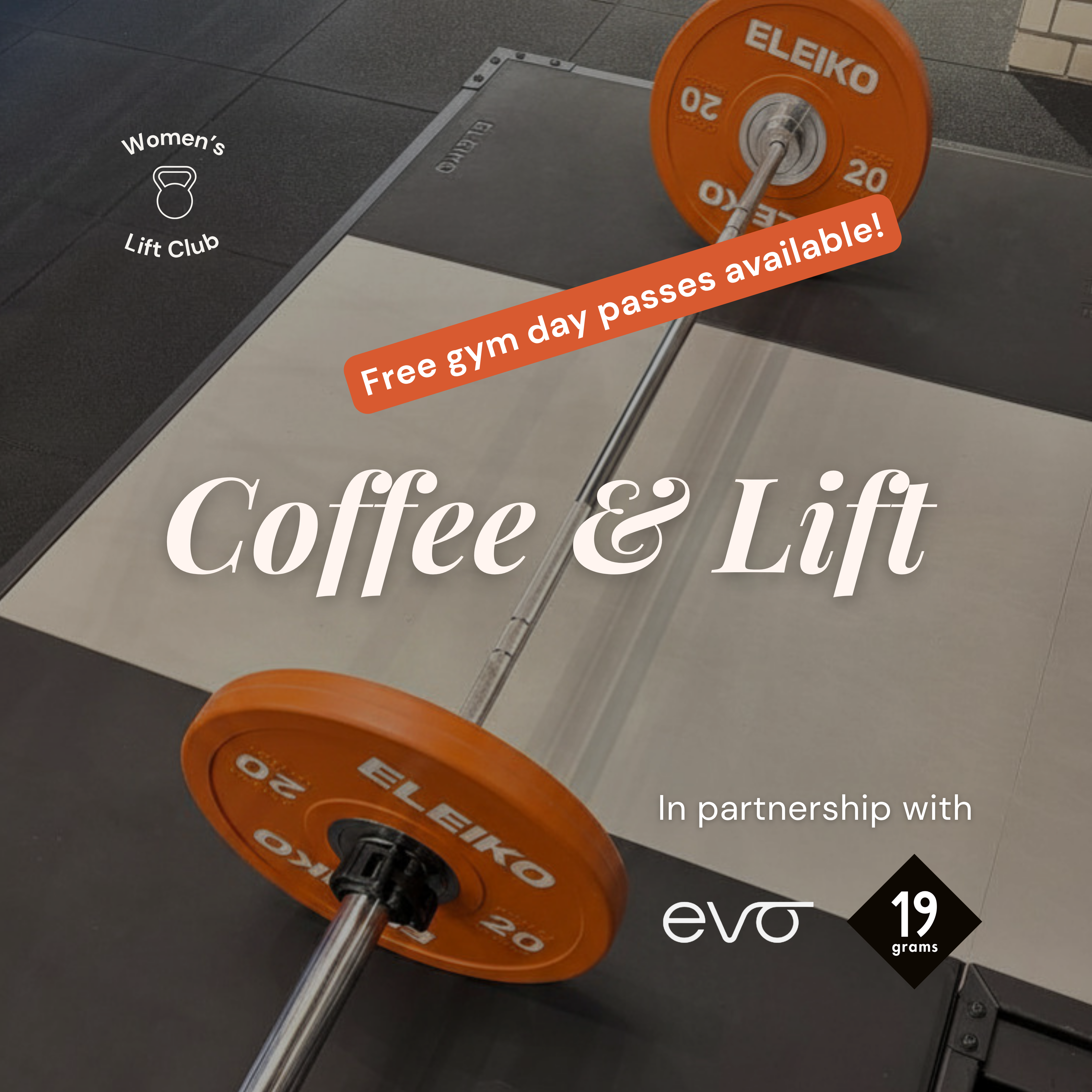 Coffee & Lift Saturdays #18 — Women+ Gym Meetup