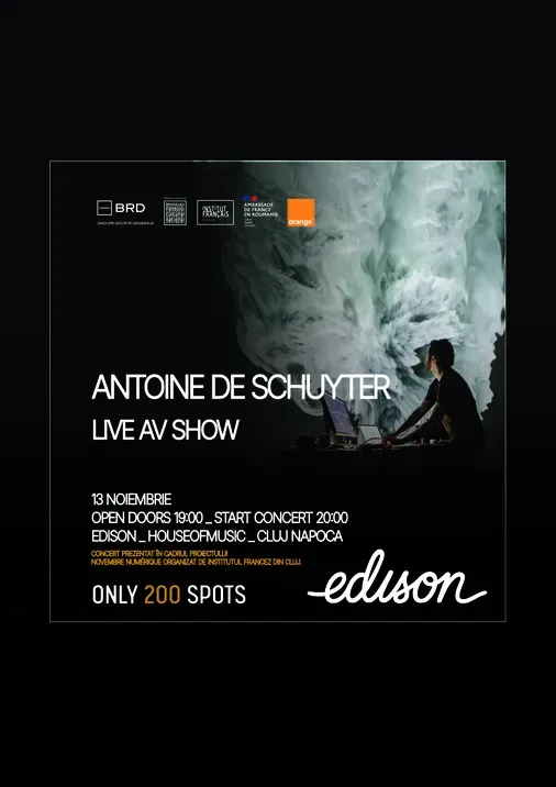 Cluj-Napoca: Antoine de Schuyter - AV Live Show