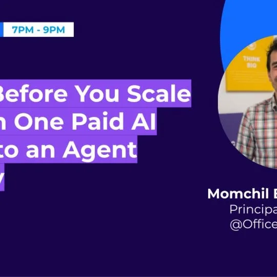 Sell It Before You Scale It: From One Paid AI Agent to an Agent Factory