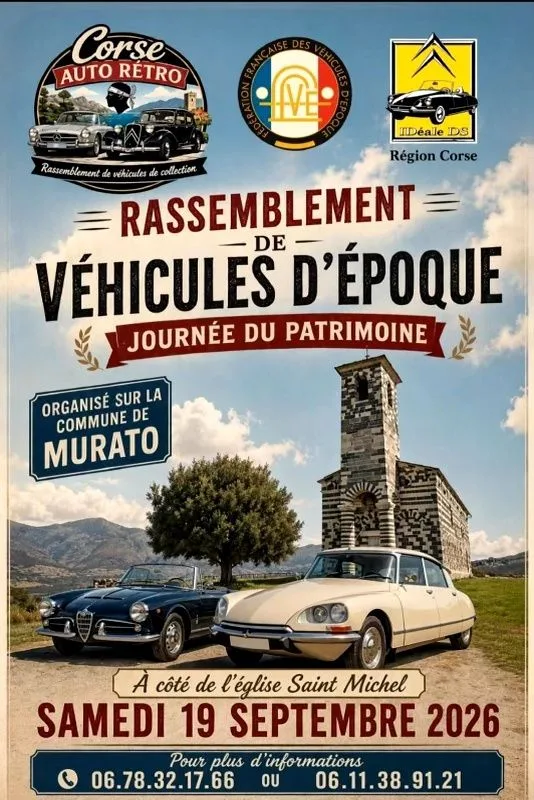 Rassemblement de véhicules de collection