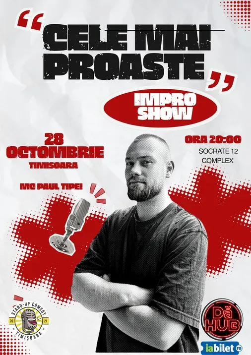 Timisoara: Show de improvizație - Cele mai proaste @DăHUB