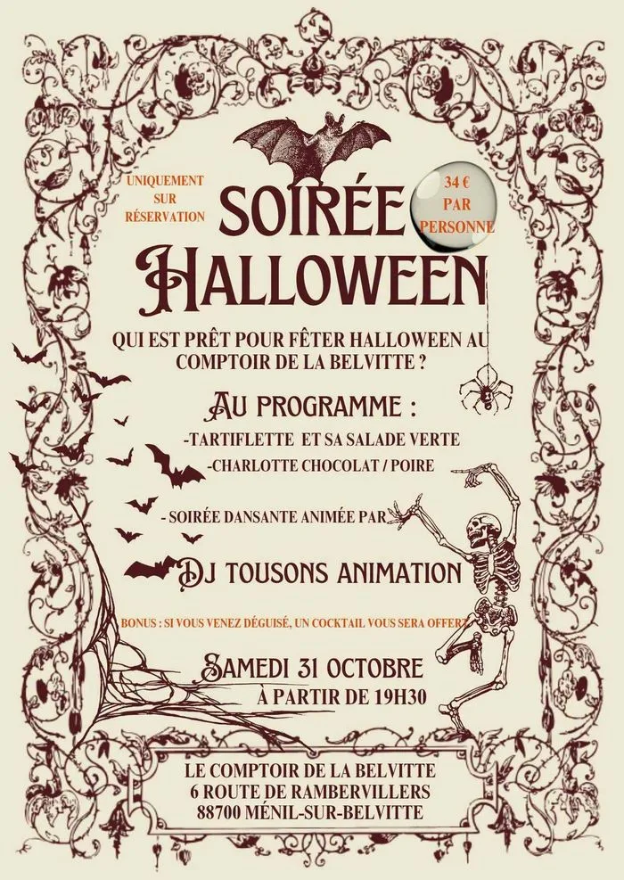 Soirée Halloween