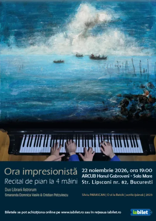 Concert pian la patru mâini - Ora Impresionistă