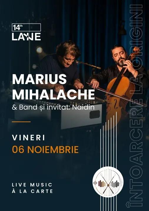 Marius Mihalache & Band, invitat Adrian Naidin