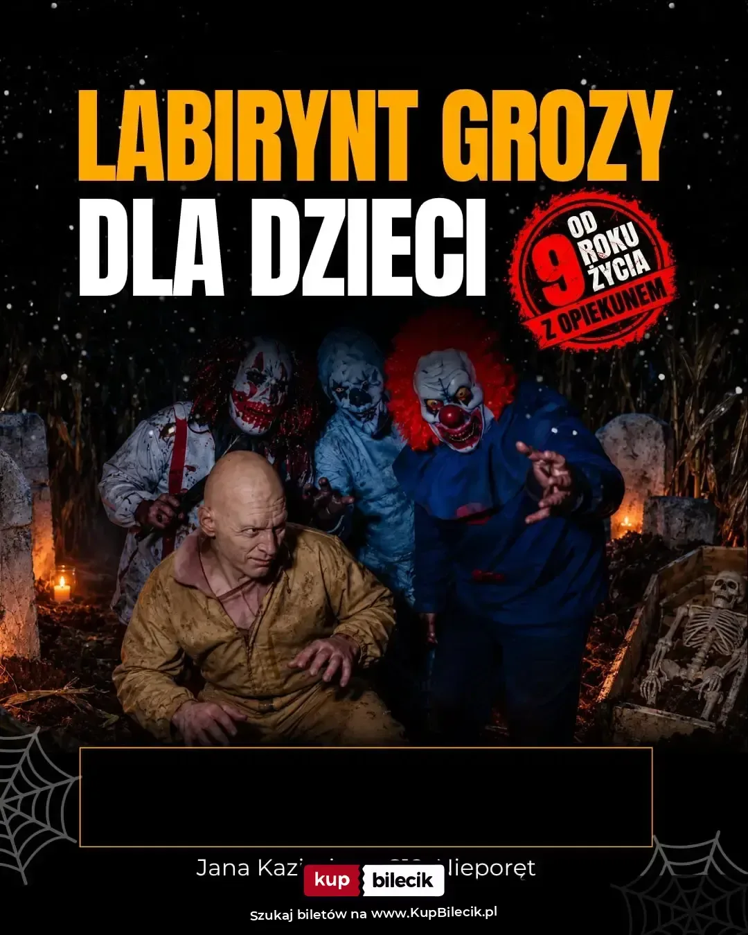 Labirynt grozy dla dzieci