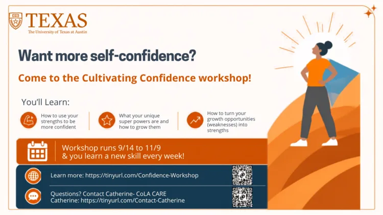 Cultivating Confidence: A Weekly Workshop to Increase Self-Confidence