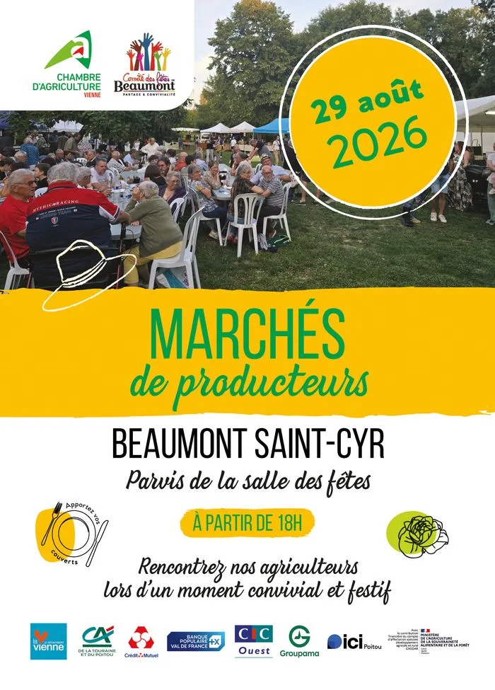 Marchés de producteurs - Beaumont Saint-Cyr