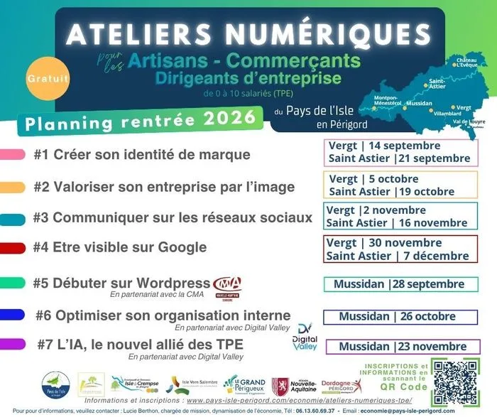 Atelier numérique : Créer son identité de marque
