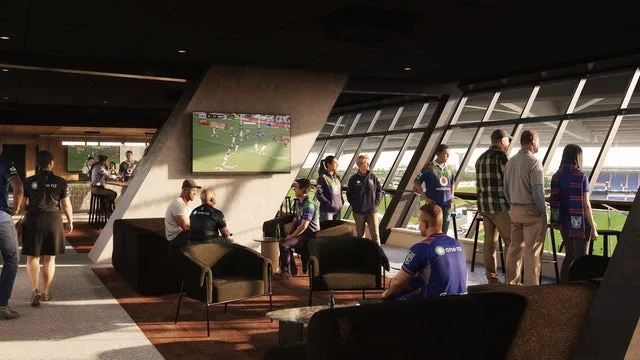Go Media Stadium Members Lounge by Sports & Rec