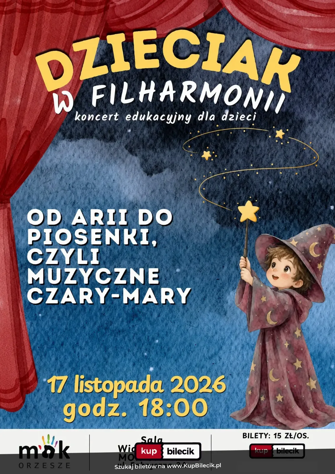 Dzieciak w filharmonii