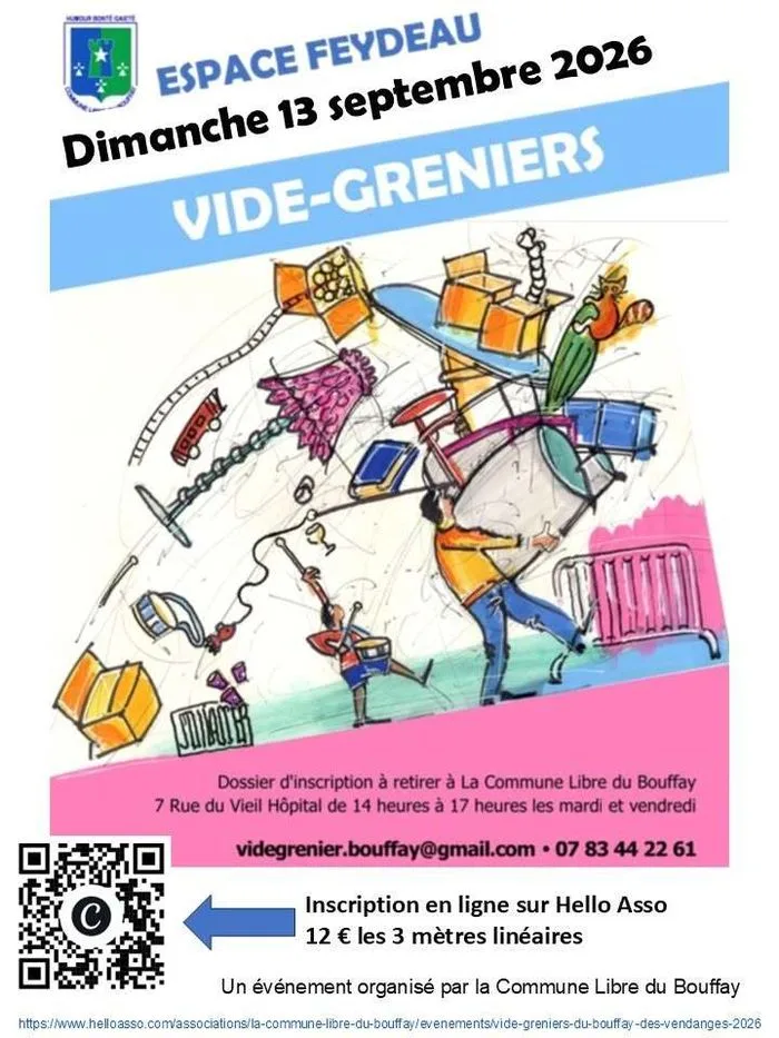 Vide-grenier du Bouffay des vendanges