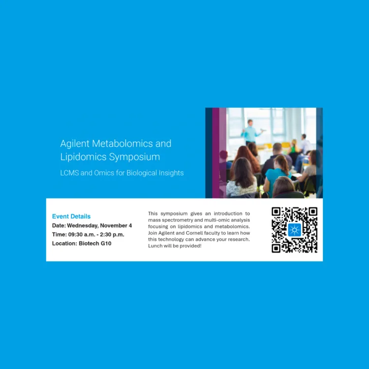 Agilent Metabolomics and Lipidomics Symposium: LCMS and Omics for Biological Insights