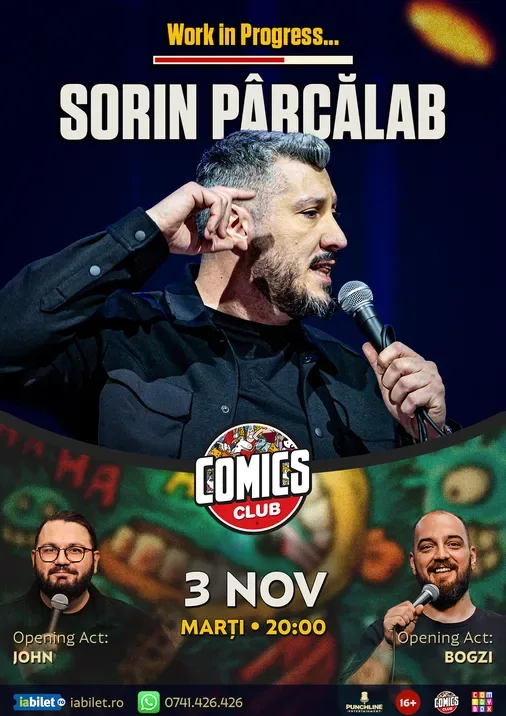 Sorin Pârcălab - Work in Progress la ComicsClub!