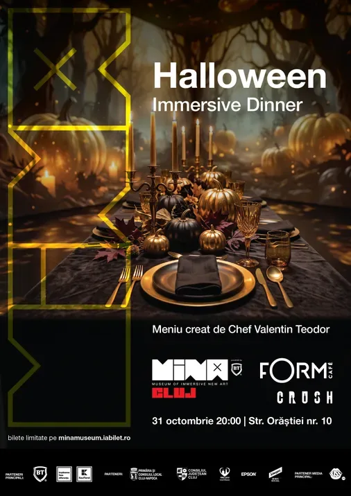 Cluj-Napoca: Halloween Immersive Dinner