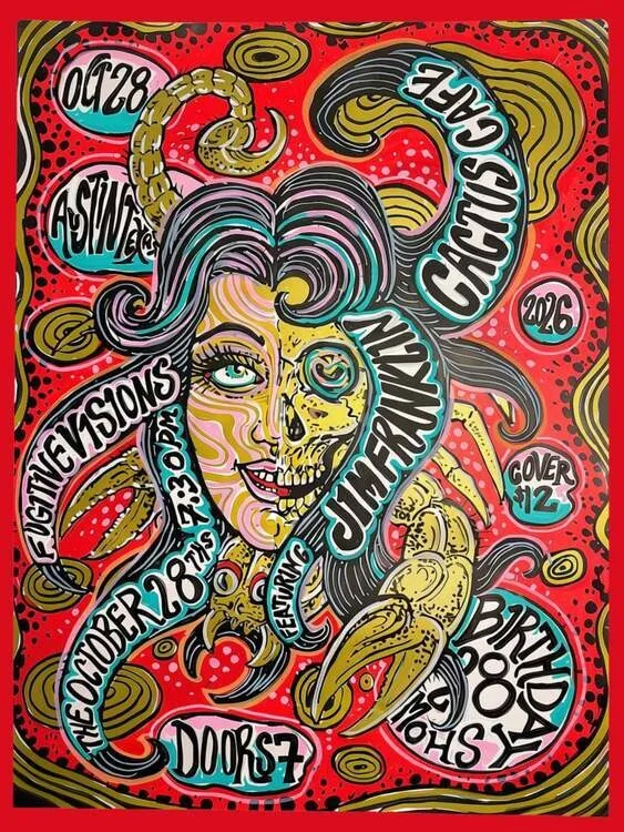 Fugitive Visions &amp; Jim Franklin with Special Guest The October 28ths