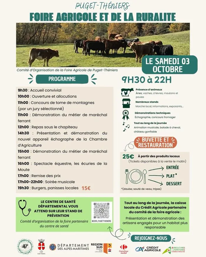 06 - Foire agricole et de la ruralité de Puget-Théniers