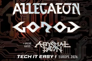 Allegaeon x Gorod, support: Halysis