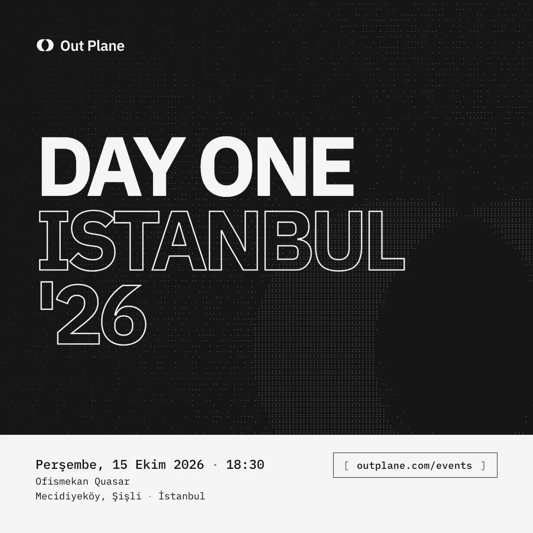 Day One Istanbul '26 by Out Plane