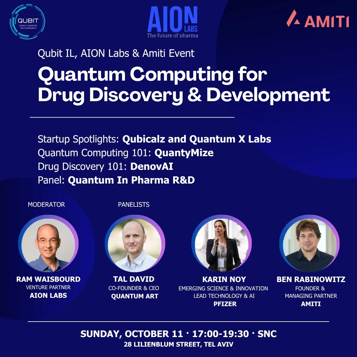 Quantum computing for drug discovery & development