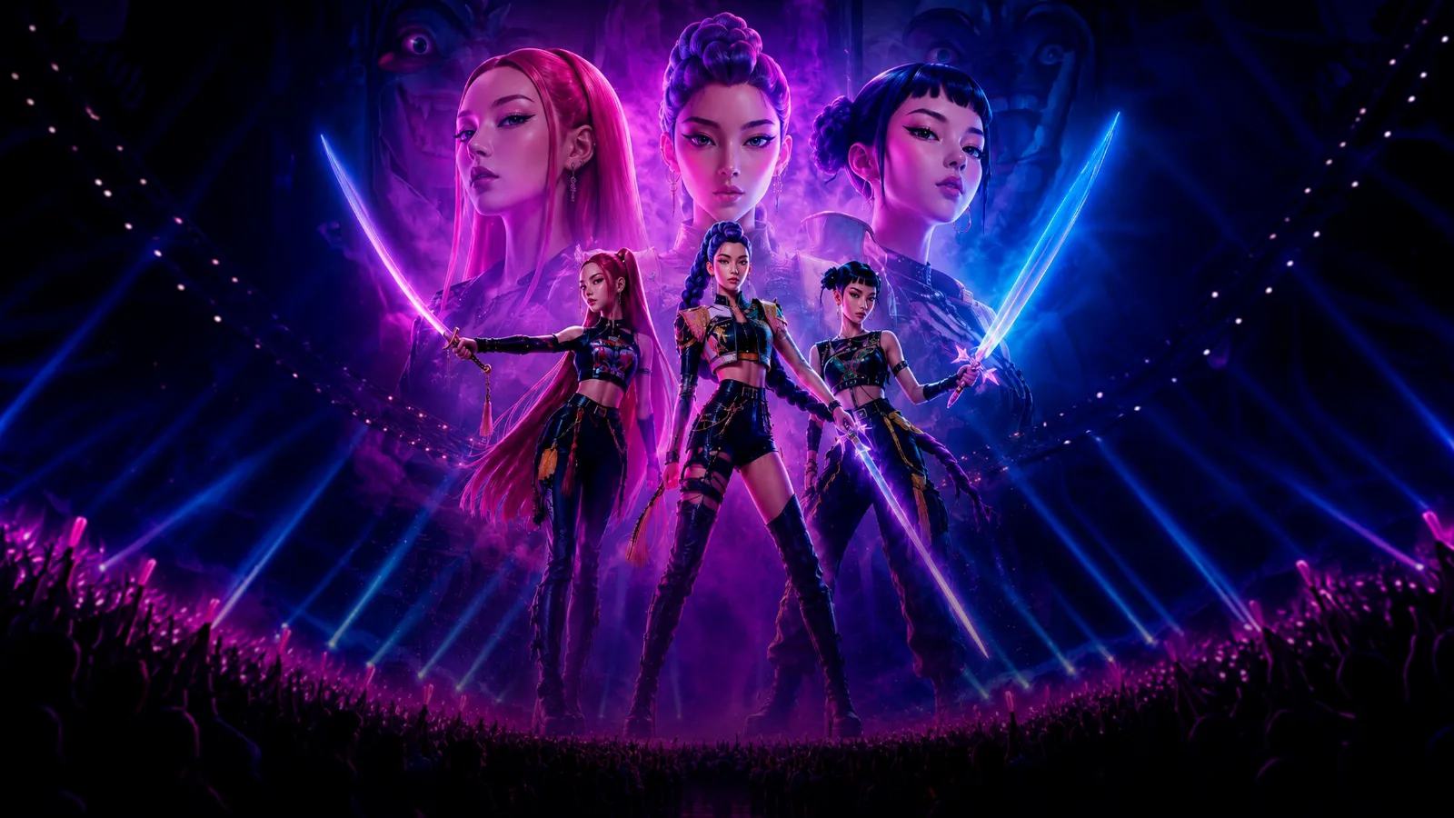 Las Guerreras K-Pop en concierto