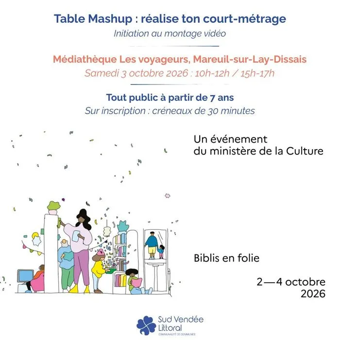 Table Mashup : réalise ton court-métrage