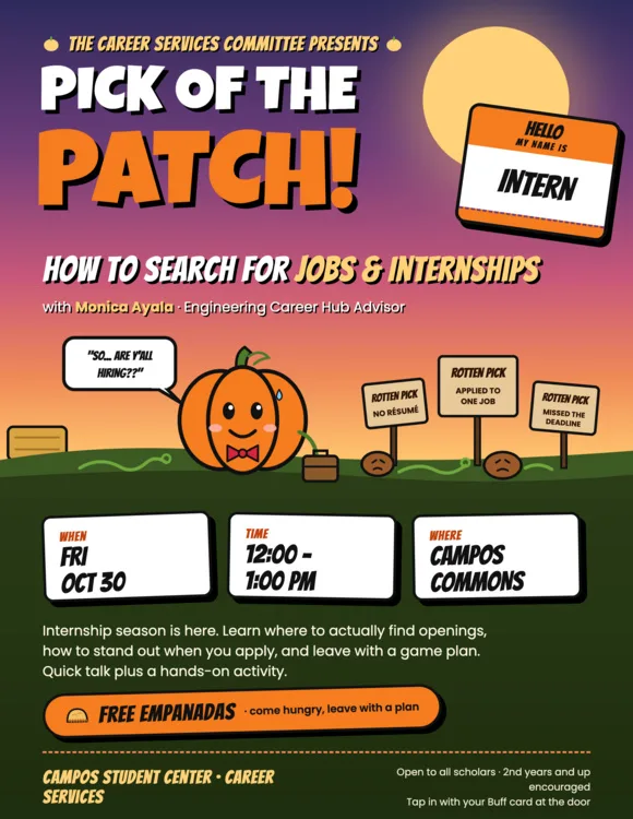 Pick of the Patch: How to Search for Jobs and Internships