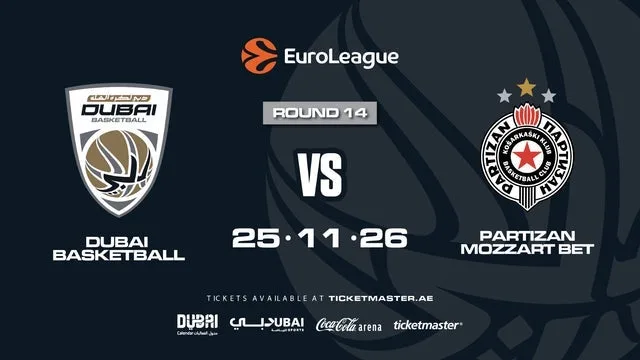 EuroLeague | Dubai Basketball vs Partizan Mozzart Bet Belgrade