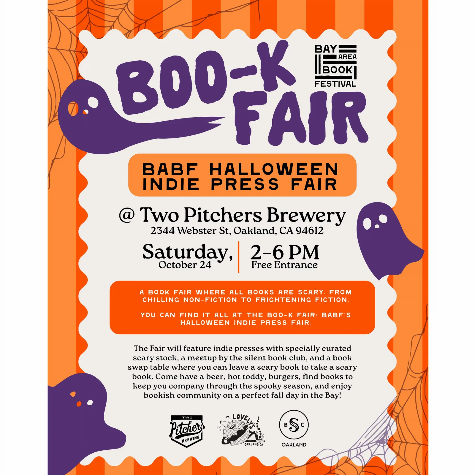 BABF Halloween Book Fair