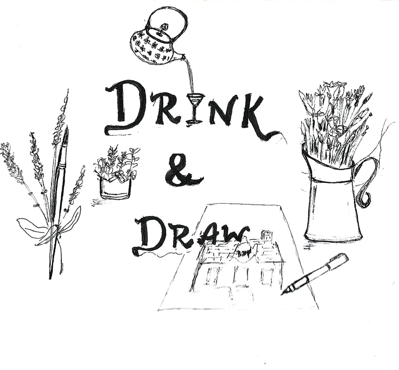 Drink & Draw Toronto #105: Fall colours 🍁
