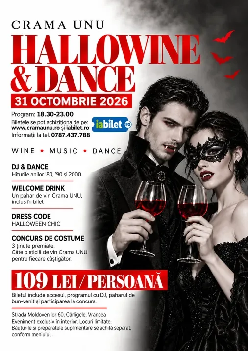 Cârligele: Hallowine & Dance