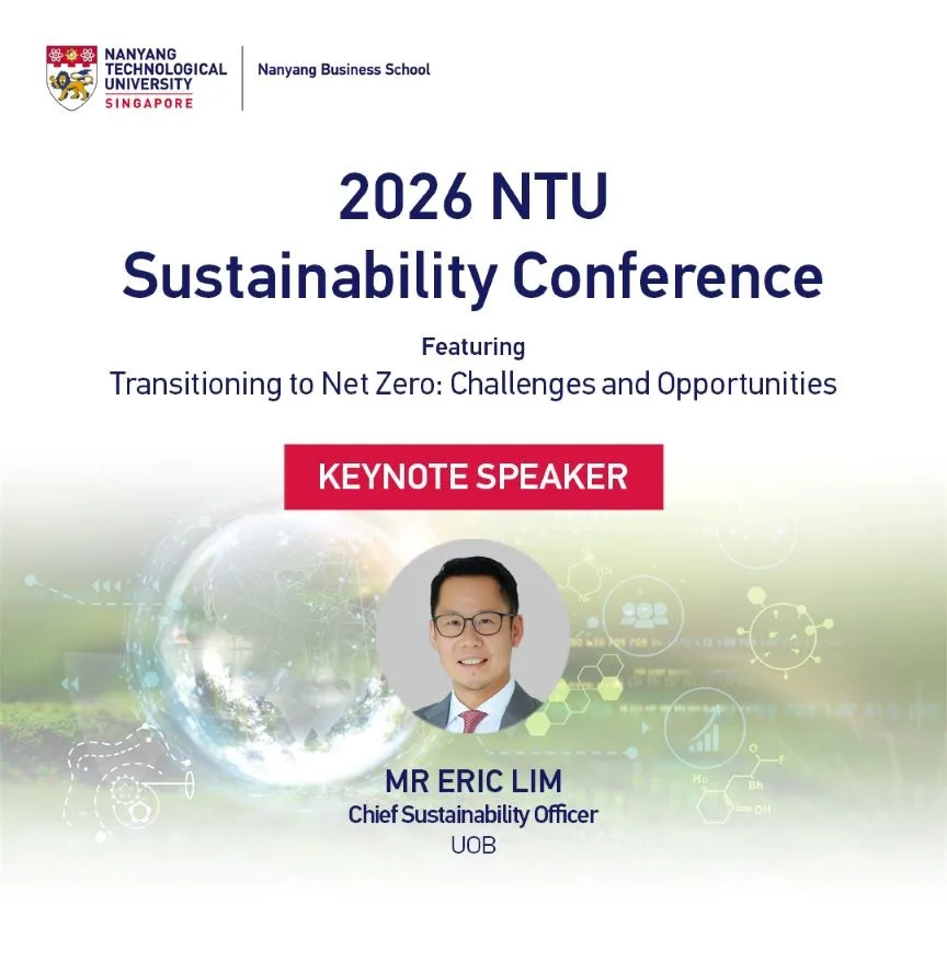 2026 NTU Sustainability Conference