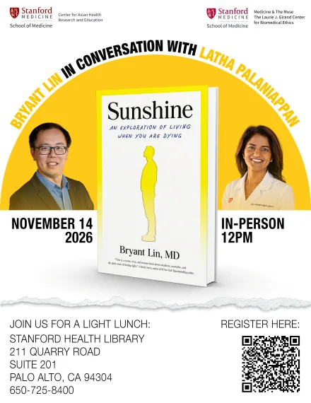 Sunshine - Bryant Lin in conversation with Latha Palaniappan