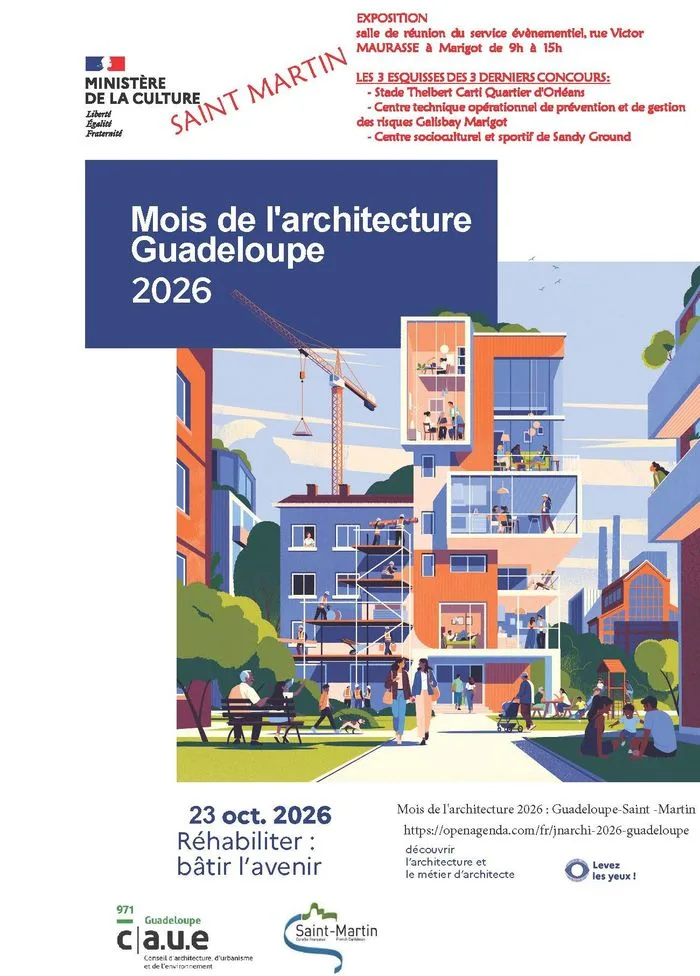 Exposition des Esquisses des trois derniers concours d'architecture