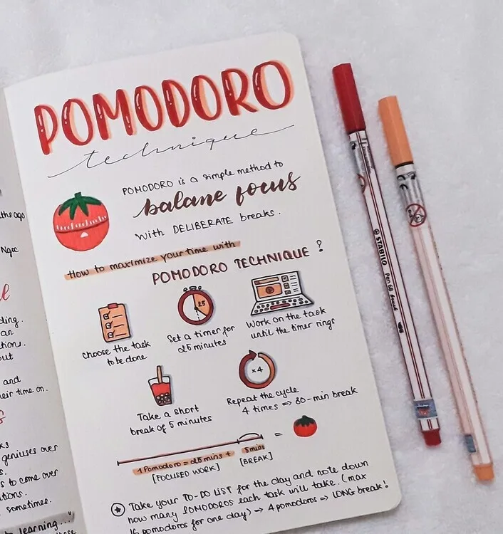 Pomodoro Nighttime Study Session: (Midterms Edition)
