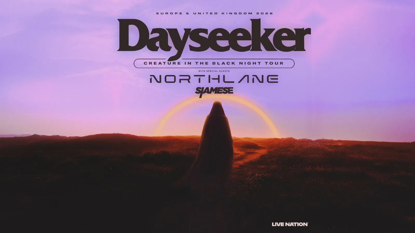 Dayseeker: CREATURE IN THE BLACK NIGHT TOUR