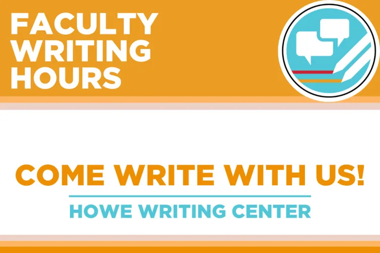 Faculty Writing Hours