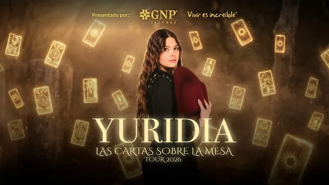 Yuridia Las cartas sobre la mesa Tour