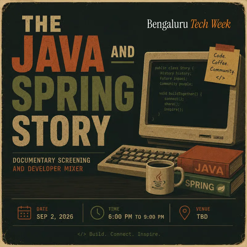 The Java and Spring Story - Documentary Screening and Developer Mixer