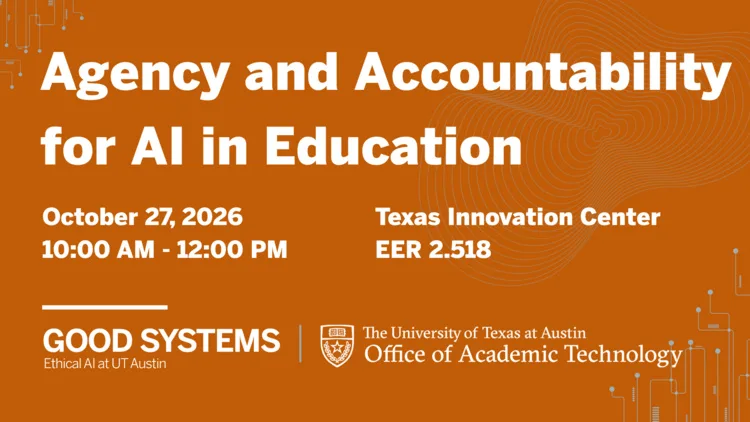 Workshop: Agency and Accountability for AI in Education