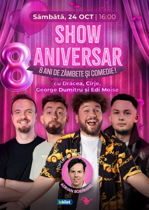 The Fool: Stand-up comedy cu Drăcea, Cîrje, Edi Moise și George Dumitru