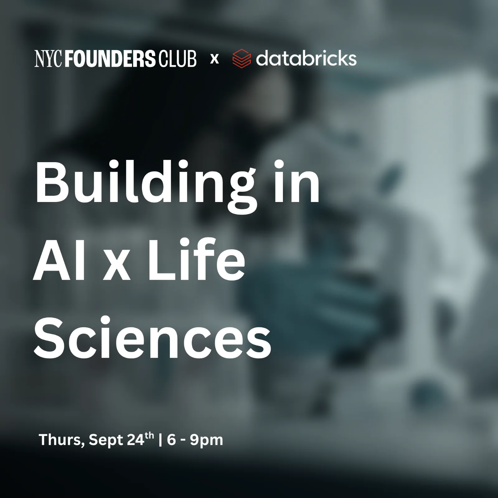 Building in AI × Life Sciences: A Fireside Chat with NVIDIA, Databricks, and Concurrence by NYC Founders Club