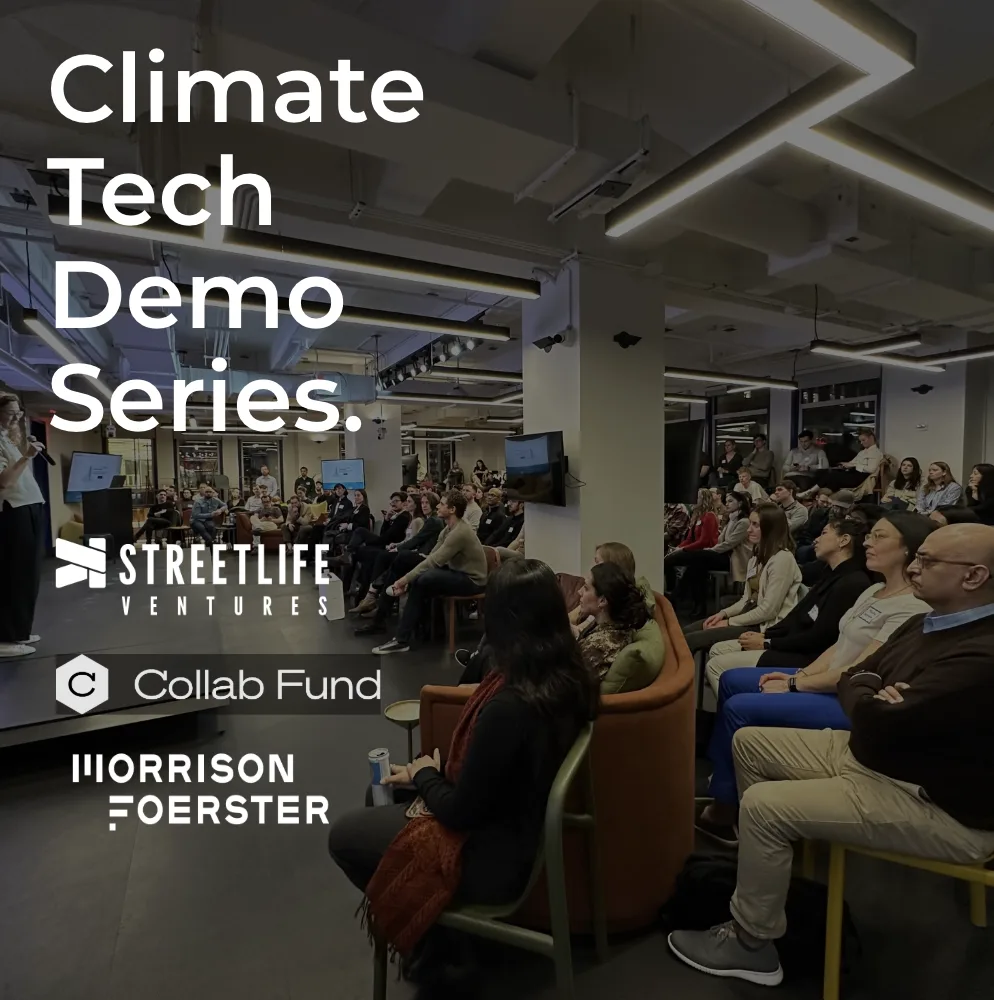 Climate Tech Demo Series - Collab Fund, Streetlife Ventures