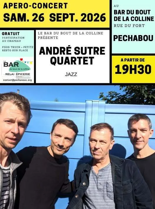 apéro-concert jazz au bar du bout de la colline