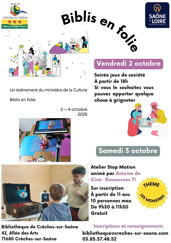 Atelier Stop Motion