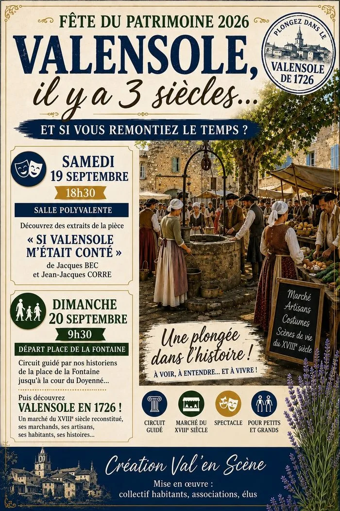 VALENSOLE IL Y A 300 ANS