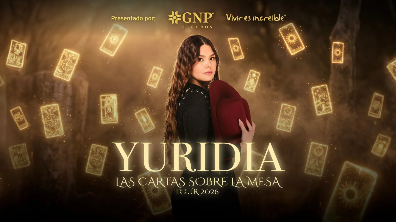 Yuridia, Las Cartas Sobre La Mesa Tour