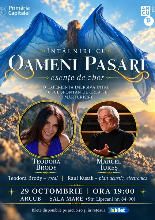 Teodora Brody – „Întâlniri cu Oameni-Păsări – esențe de zbor”
