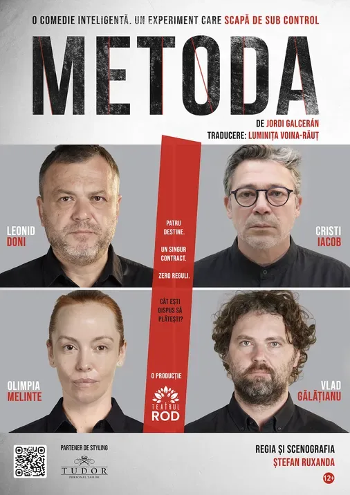 Piatra Neamț: Metoda - de Jordi Galceran | Premiera