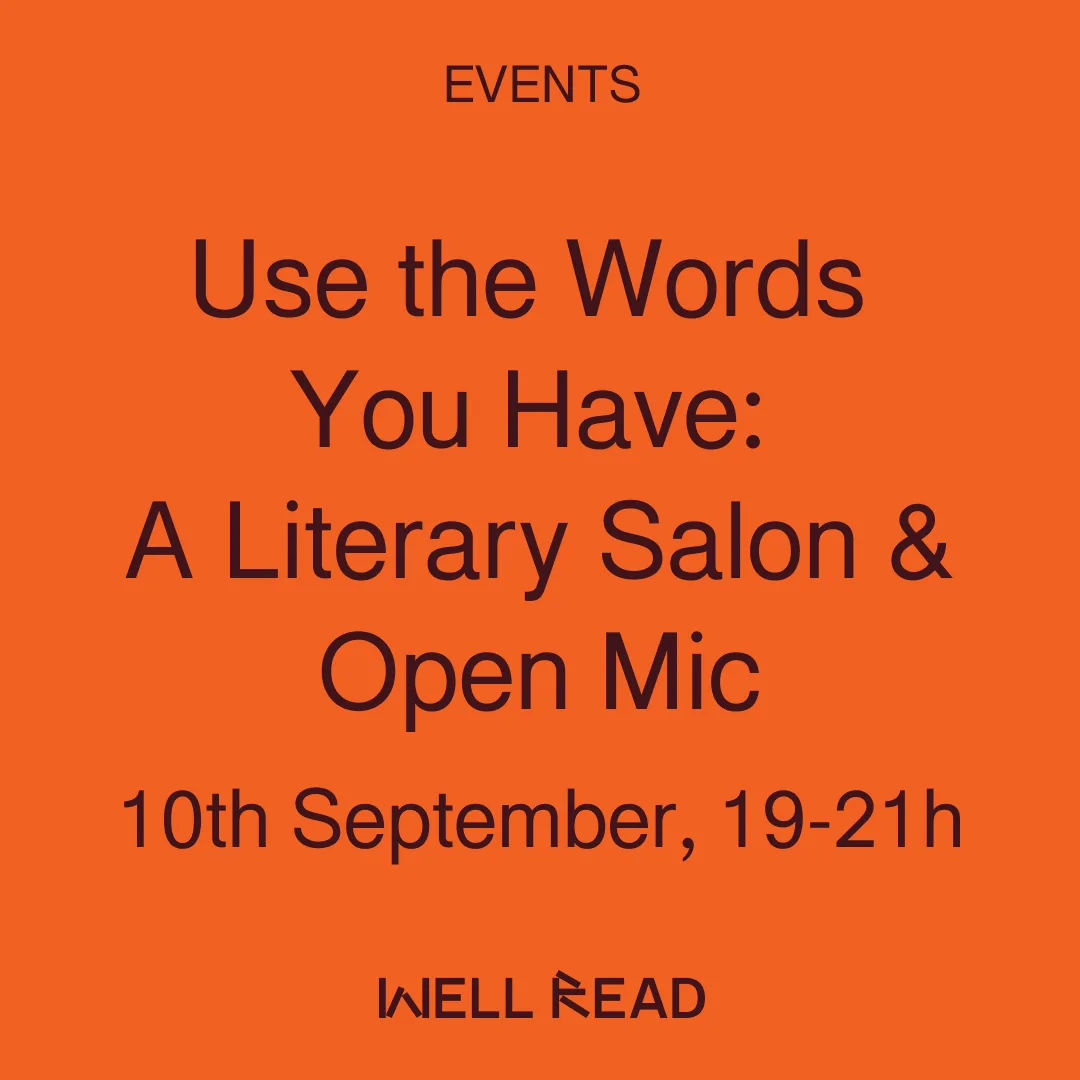 Use the Words You Have: A Literary Salon & Open Mic