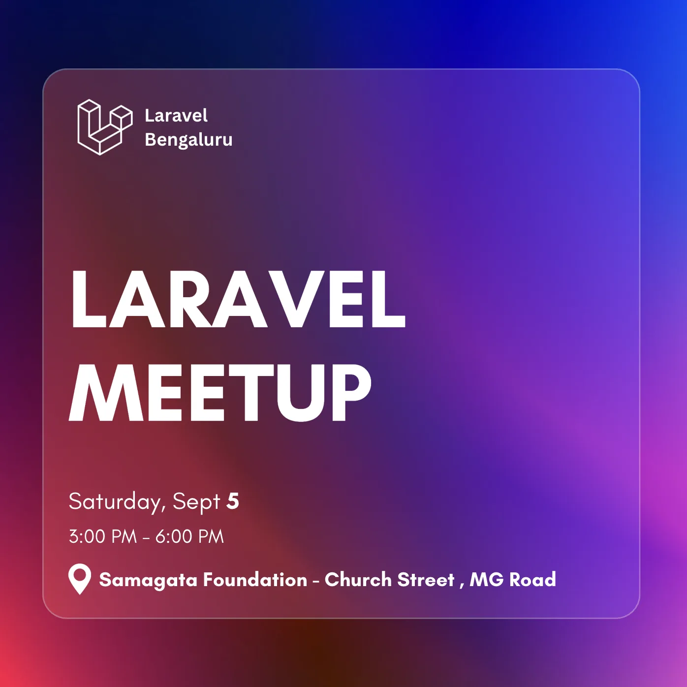 Laravel Bengaluru: Tech Week Meetup